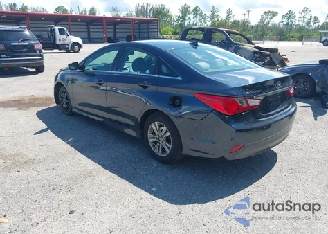 2014 Hyundai Sonata Gls from USA, damaged, VIN 5NPEB4AC8EH846838